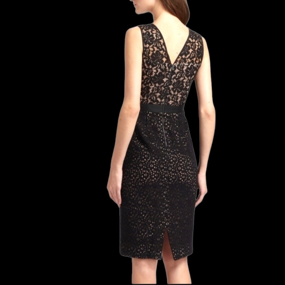 BCBGMaxAzria Alice black lace dress NWOT